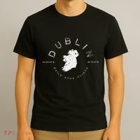 Dublin Ireland Irish Retro Vintage Graphic T-Shirt thumb 3