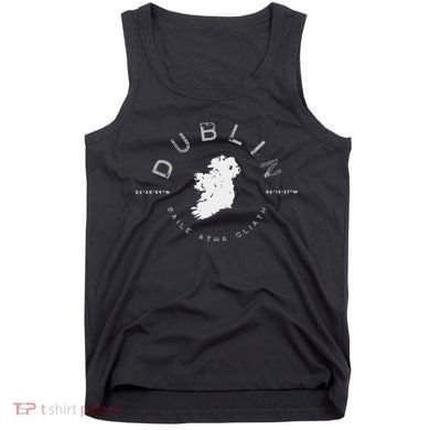 Dublin Ireland Irish Retro Vintage Graphic Tank Top