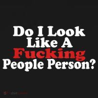 Do I Look Like A Fucking People Person Humor Women's Tank Top thumb 5