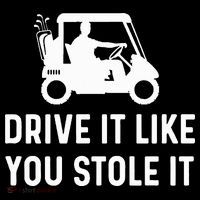 Drive It Like You Stole It  Funny Golf Cart Saying  Coffee Mug thumb 5