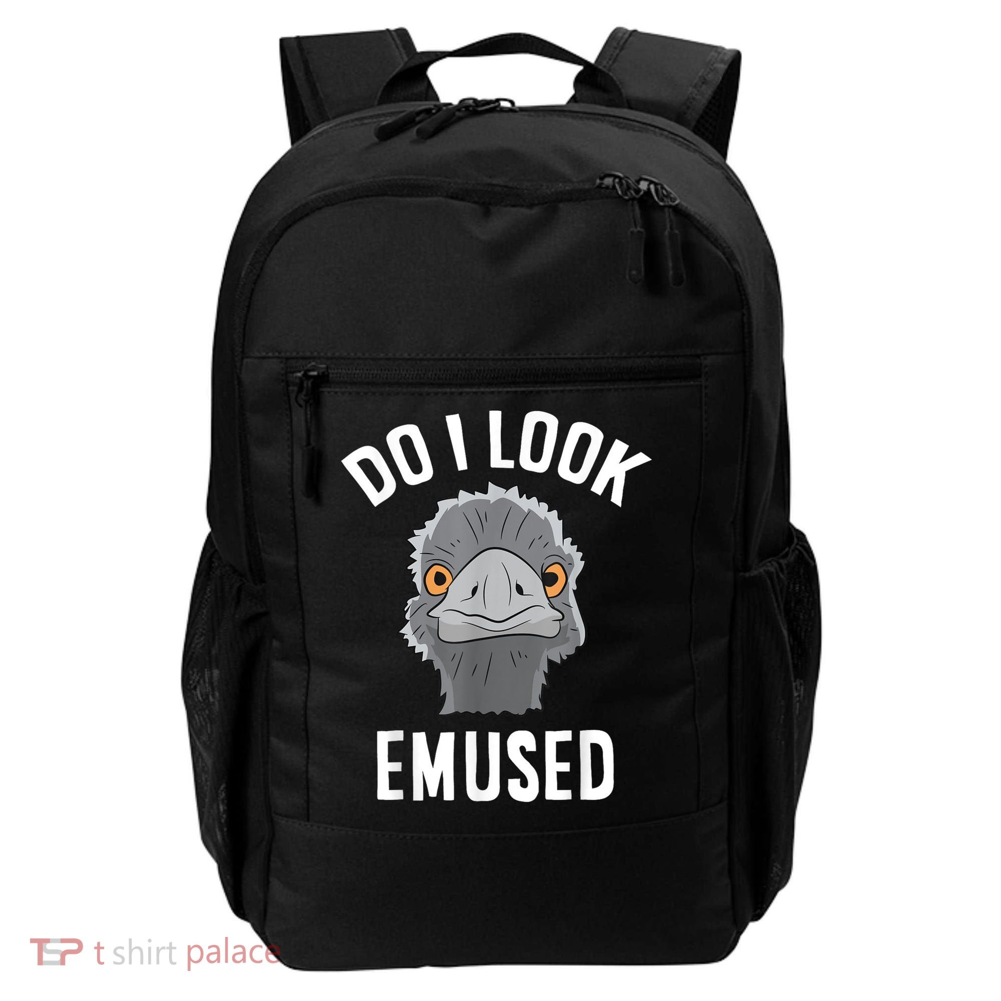 Do I Look Amused Funny Emu Animal Love Emus. Backpack