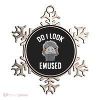 Do I Look Amused Funny Emu Animal Love Emus. Ornament thumb 0