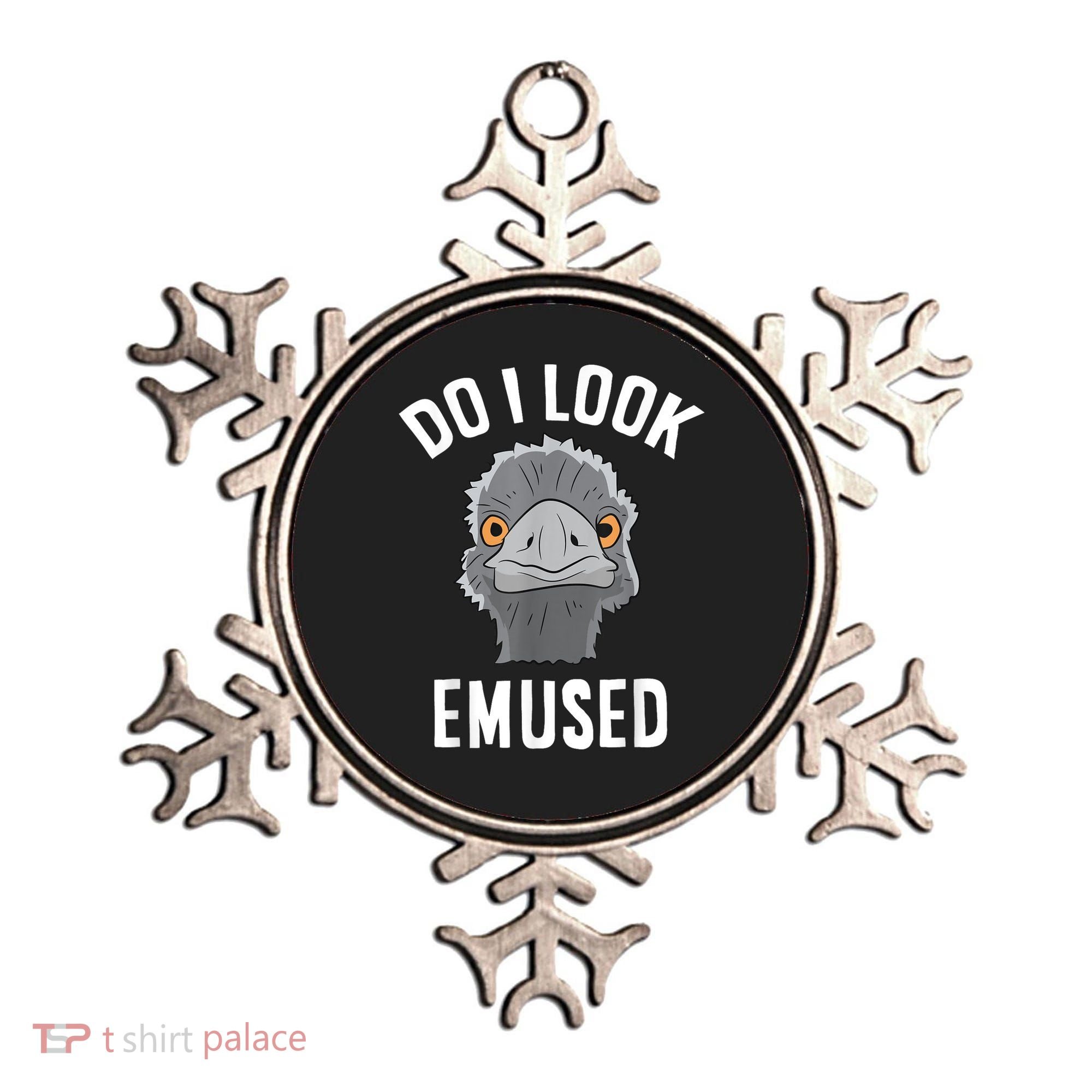 Do I Look Amused Funny Emu Animal Love Emus. Ornament