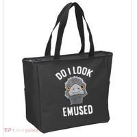 Do I Look Amused Funny Emu Animal Love Emus. Tote Bag thumb 2