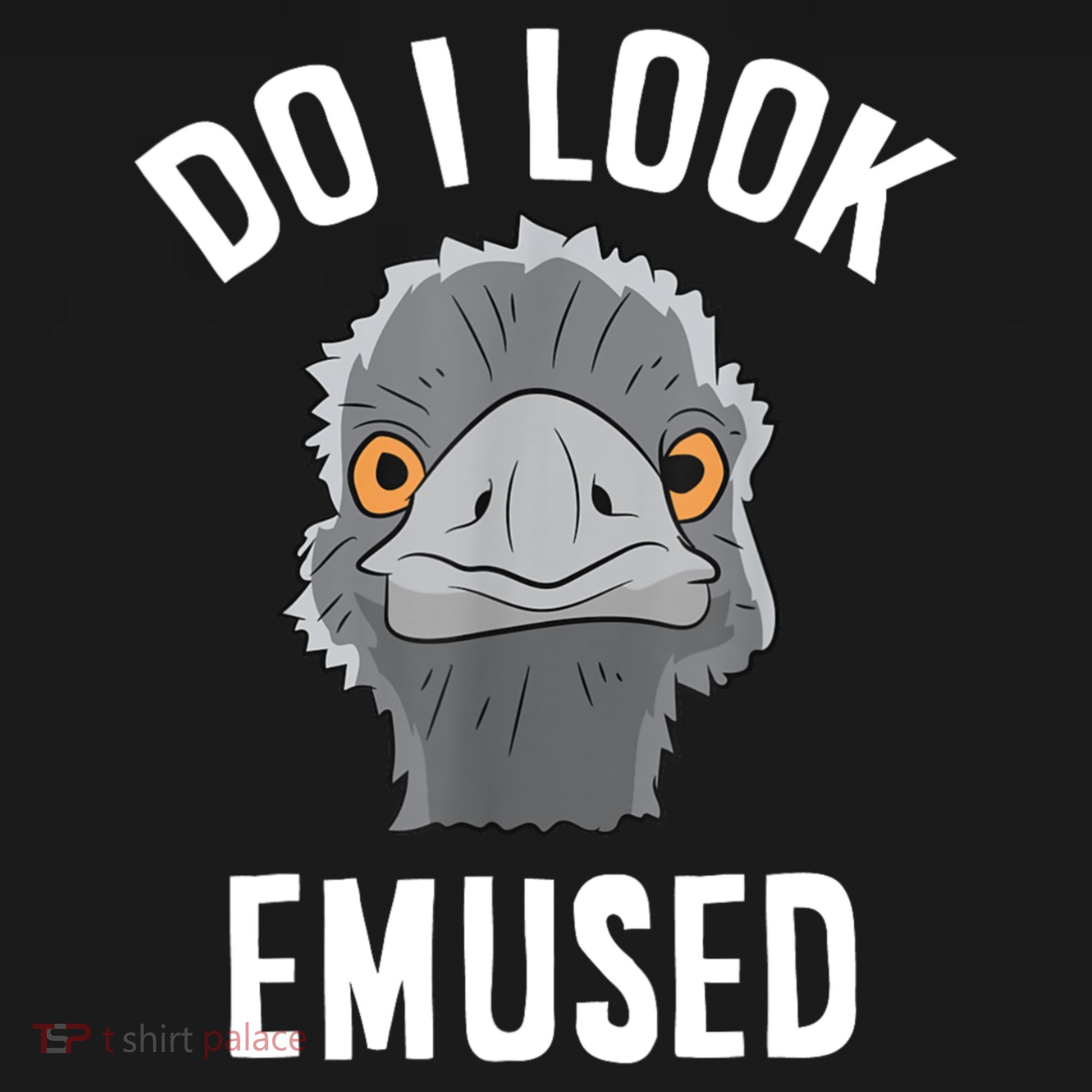 Do I Look Amused Funny Emu Animal Love Emus. Backpack