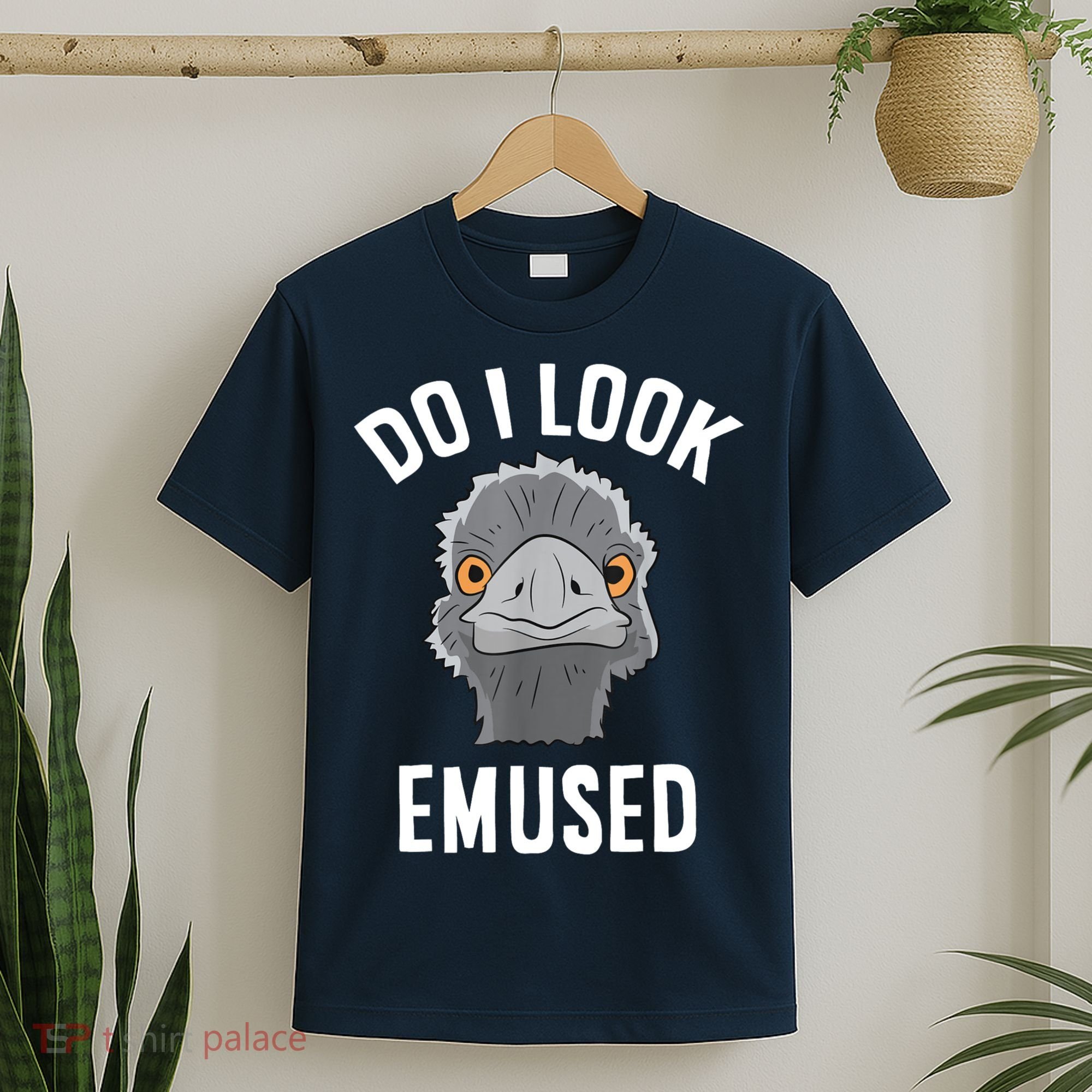 Do I Look Amused Funny Emu Animal Love Emus. T-Shirt