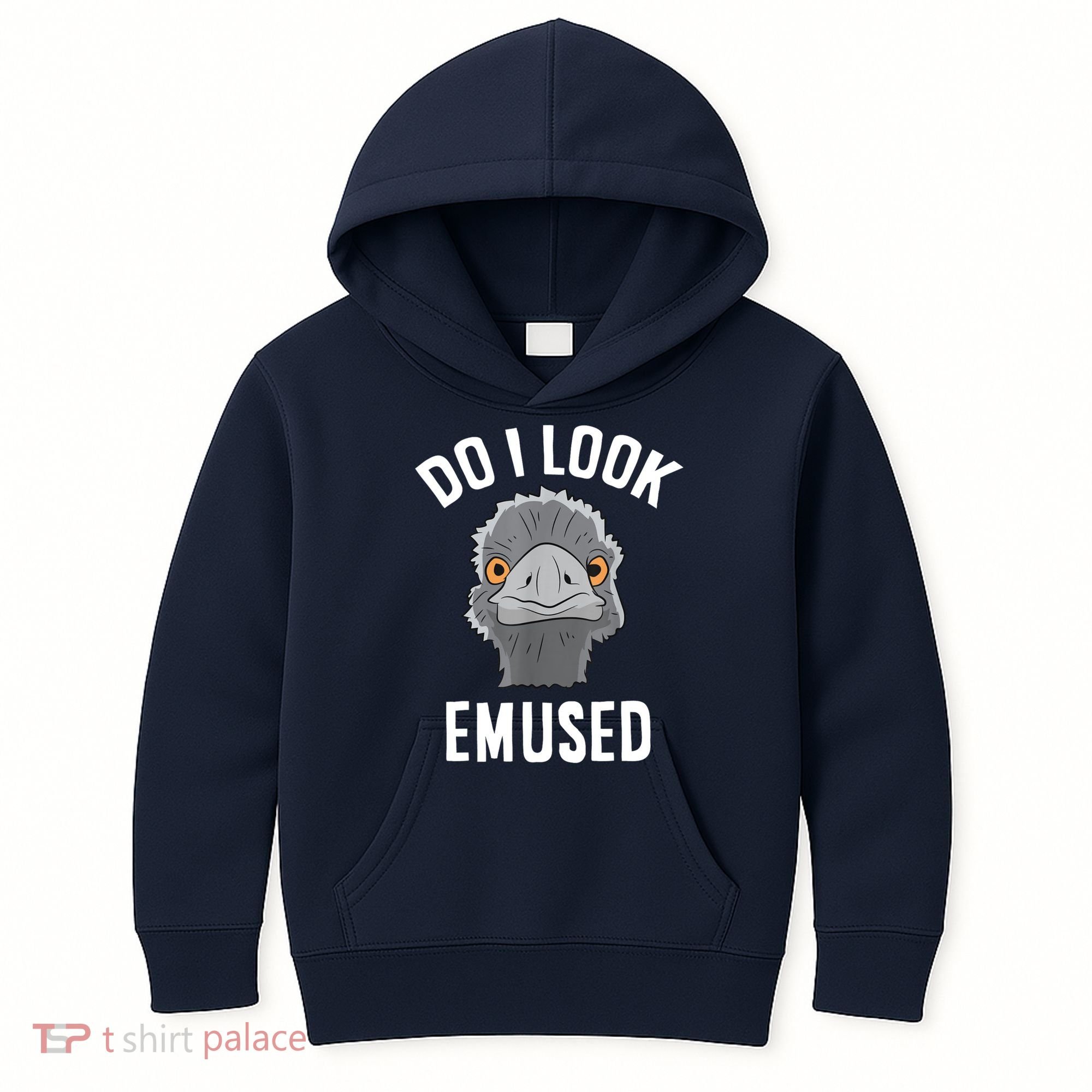 Do I Look Amused Funny Emu Animal Love Emus. Kids Hoodie