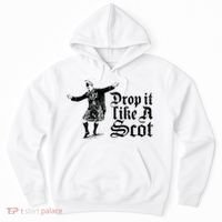 Drop It Like A Scot Funny Scottish Dance Funny Meme Hoodie thumb 0