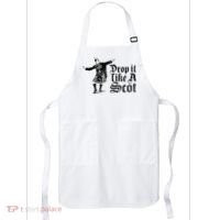 Drop It Like A Scot Funny Scottish Dance Funny Meme Apron thumb 0