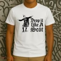 Drop It Like A Scot Funny Scottish Dance Funny Meme T-Shirt thumb 3