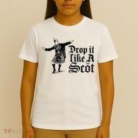 Drop It Like A Scot Funny Scottish Dance Funny Meme T-Shirt thumb 4