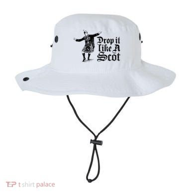Drop It Like A Scot Funny Scottish Dance Funny Meme Bucket Hat