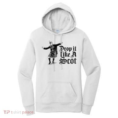 Drop It Like A Scot Funny Scottish Dance Funny Meme Women's Hoodie