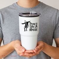 Drop It Like A Scot Funny Scottish Dance Funny Meme Tumbler thumb 2