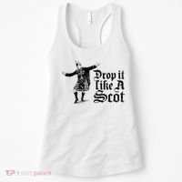 Drop It Like A Scot Funny Scottish Dance Funny Meme Women's Tank Top thumb 0
