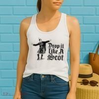 Drop It Like A Scot Funny Scottish Dance Funny Meme Women's Tank Top thumb 2