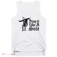 Drop It Like A Scot Funny Scottish Dance Funny Meme Tank Top thumb 0