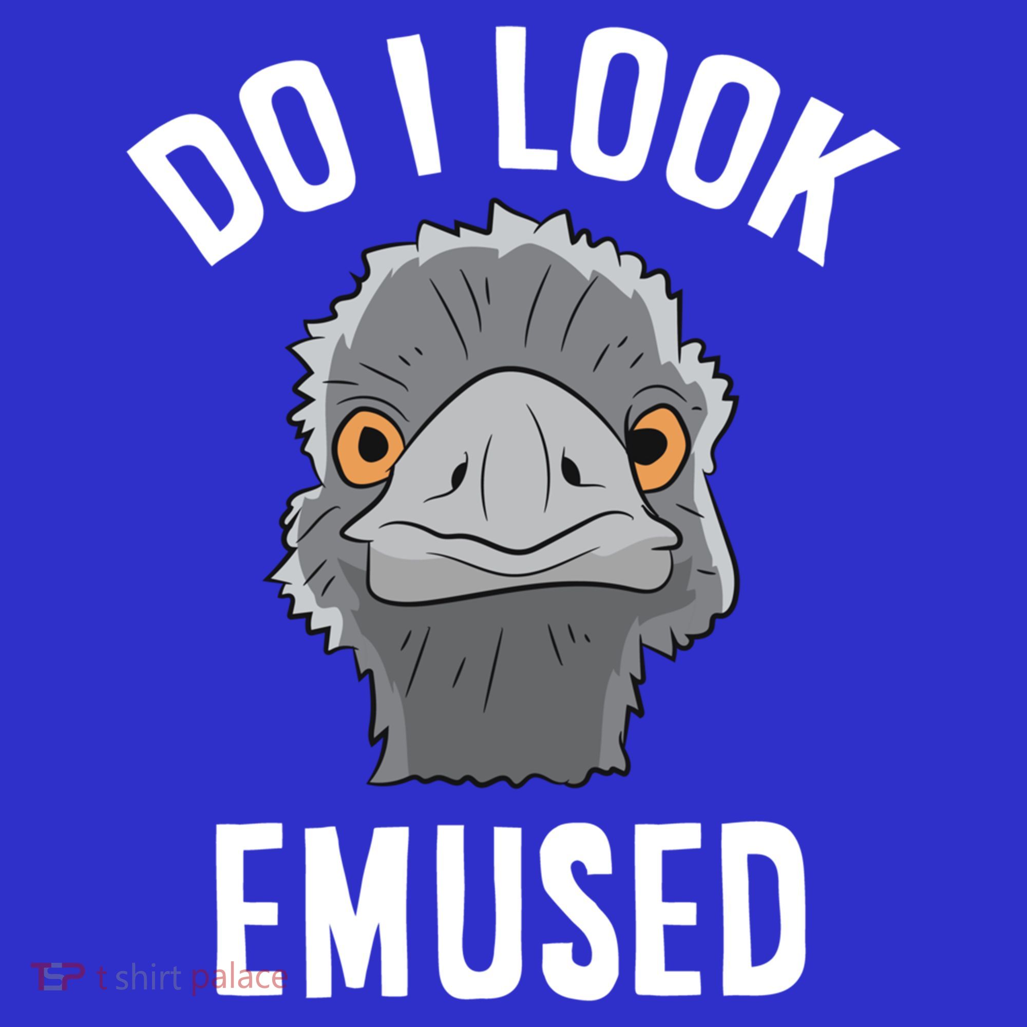 Do I Look Amused Funny Emu Animal Love Emus Gift Women's Tank Top