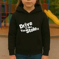 Drive It Like You Stole It Kids Hoodie thumb 3