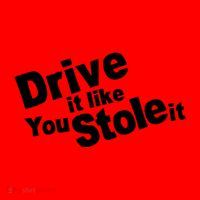 Drive It Like You Stole It Santa Hat thumb 1