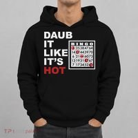 Daub It Like It's Hot Funny Bingo Hoodie thumb 0