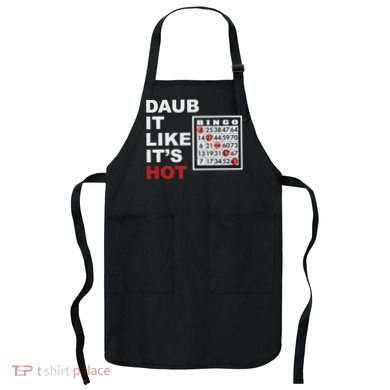 Daub It Like It's Hot Funny Bingo Apron