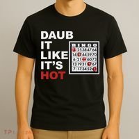 Daub It Like It's Hot Funny Bingo T-Shirt thumb 3