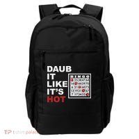 Daub It Like It's Hot Funny Bingo Backpack thumb 0