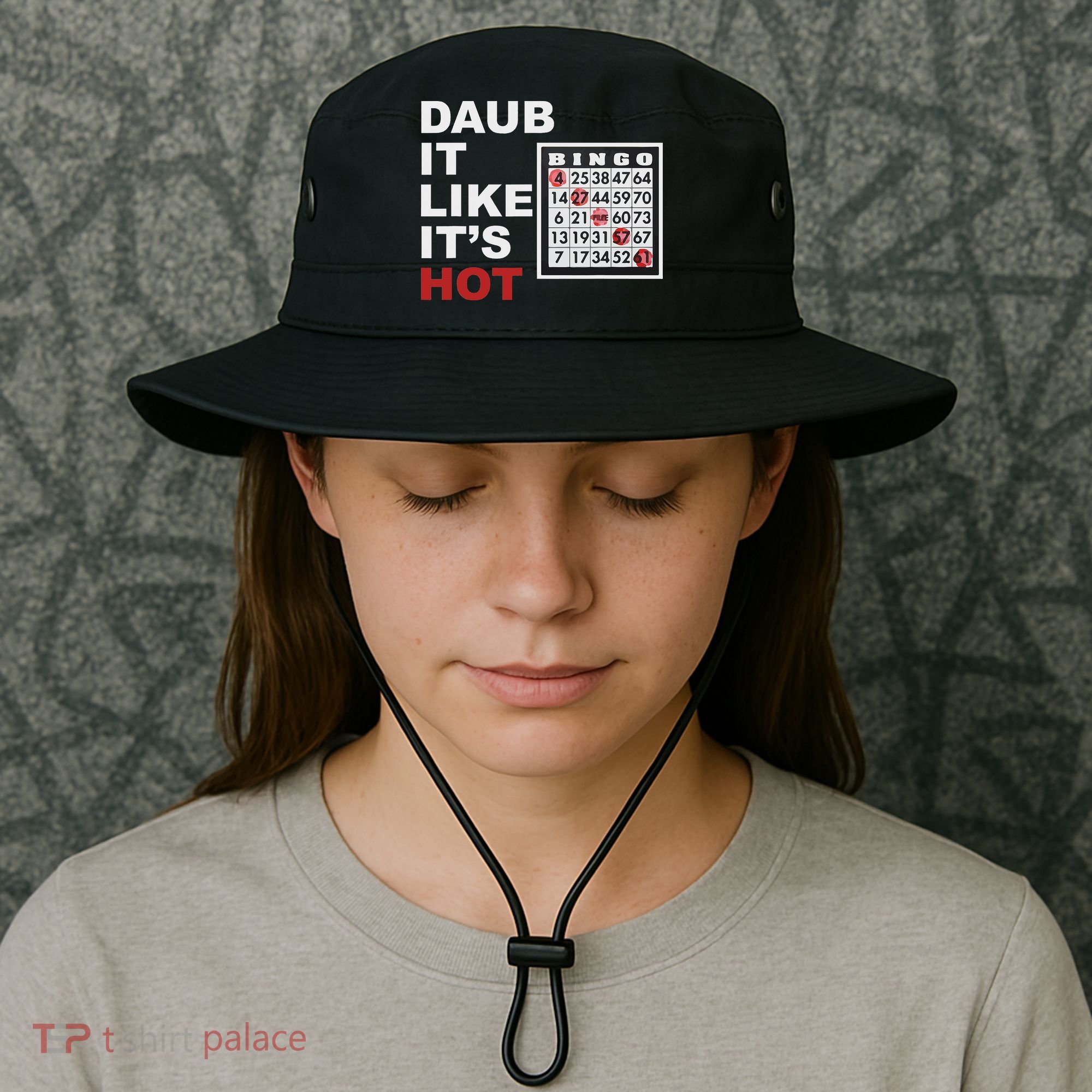Daub It Like It's Hot Funny Bingo Bucket Hat