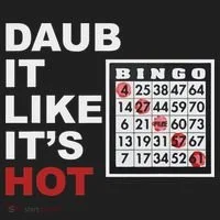 Daub It Like It's Hot Funny Bingo Hat thumb 2