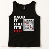 Daub It Like It's Hot Funny Bingo Tank Top thumb 2