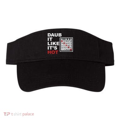 Daub It Like It's Hot Funny Bingo Visor
