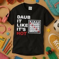 Daub It Like It's Hot Funny Bingo Kids T-Shirt thumb 3
