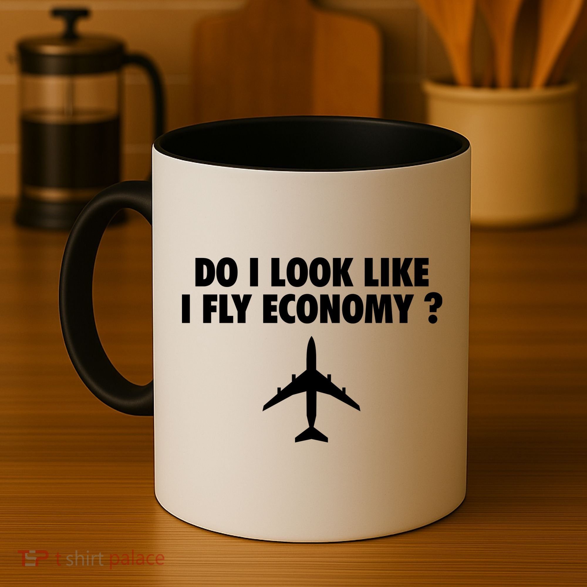 Do I Look Like I Fly Economy Funny First Class Traveling Coffee Mug