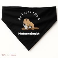 Do I Look Like A Ground Hogs Day Punxsutawney Phil Woodchuck Cool Gift USA-Made Doggie Bandana thumb 0