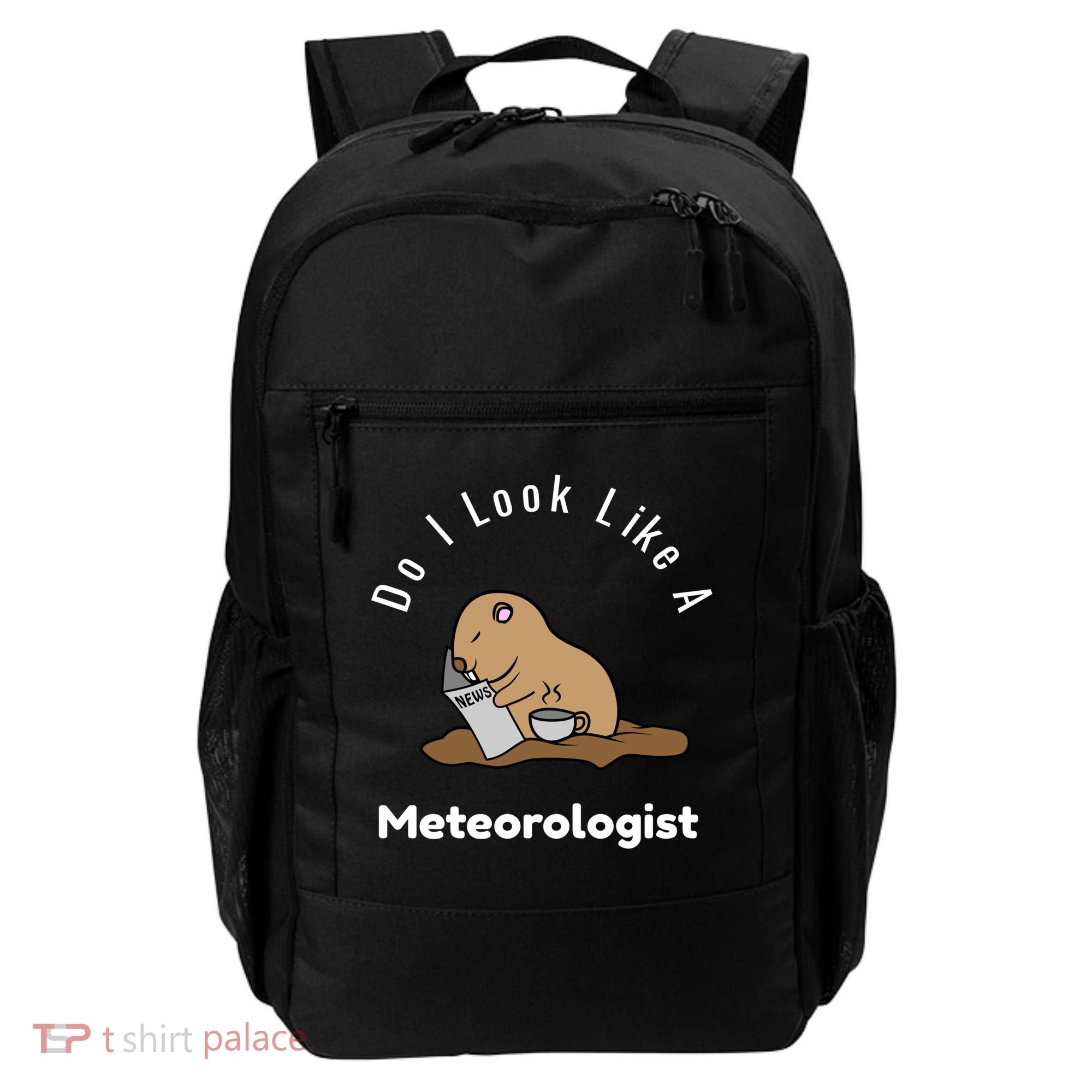 Do I Look Like A Ground Hogs Day Punxsutawney Phil Woodchuck Cool Gift Backpack