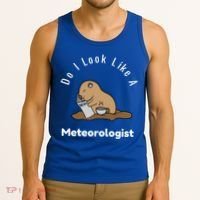 Do I Look Like A Ground Hogs Day Punxsutawney Phil Woodchuck Cool Gift Tank Top thumb 3