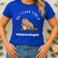 Do I Look Like A Ground Hogs Day Punxsutawney Phil Woodchuck Cool Gift Women's T-Shirt thumb 2