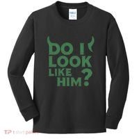 Do I Look Like Him? Kids Long Sleeve Shirt thumb 0