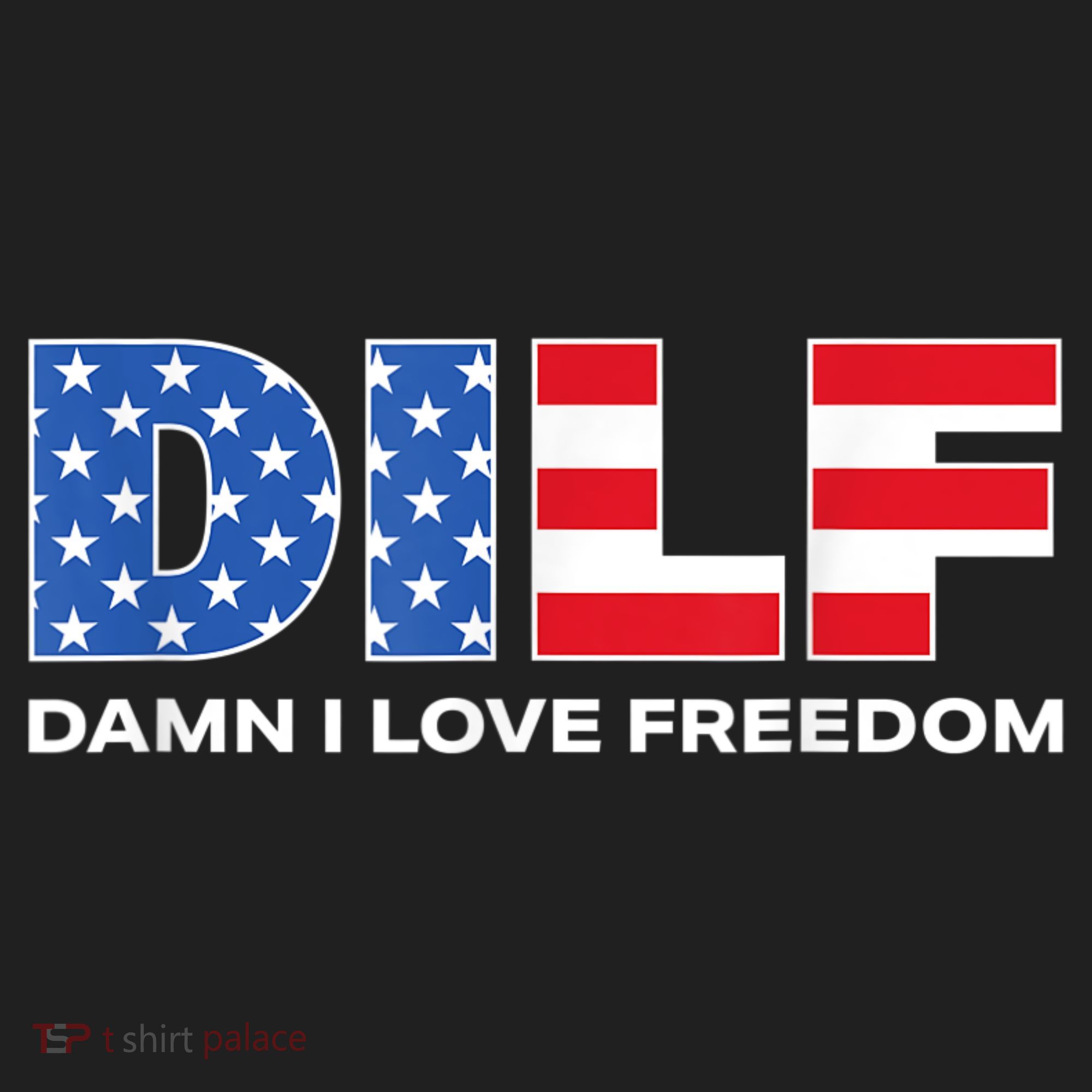 Damn I Love Freedom Dilf Funny Patriotic Dad Fathers Day Beanie