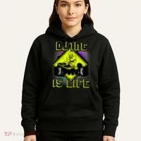 DJ'ING IS LIFE FOR A DJ DJ GEAR Hoodie thumb 5