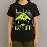 DJ'ING IS LIFE FOR A DJ DJ GEAR T-Shirt thumb 4