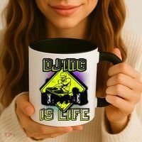 DJ'ING IS LIFE FOR A DJ DJ GEAR Coffee Mug thumb 3