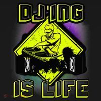DJ'ING IS LIFE FOR A DJ DJ GEAR Coaster thumb 2