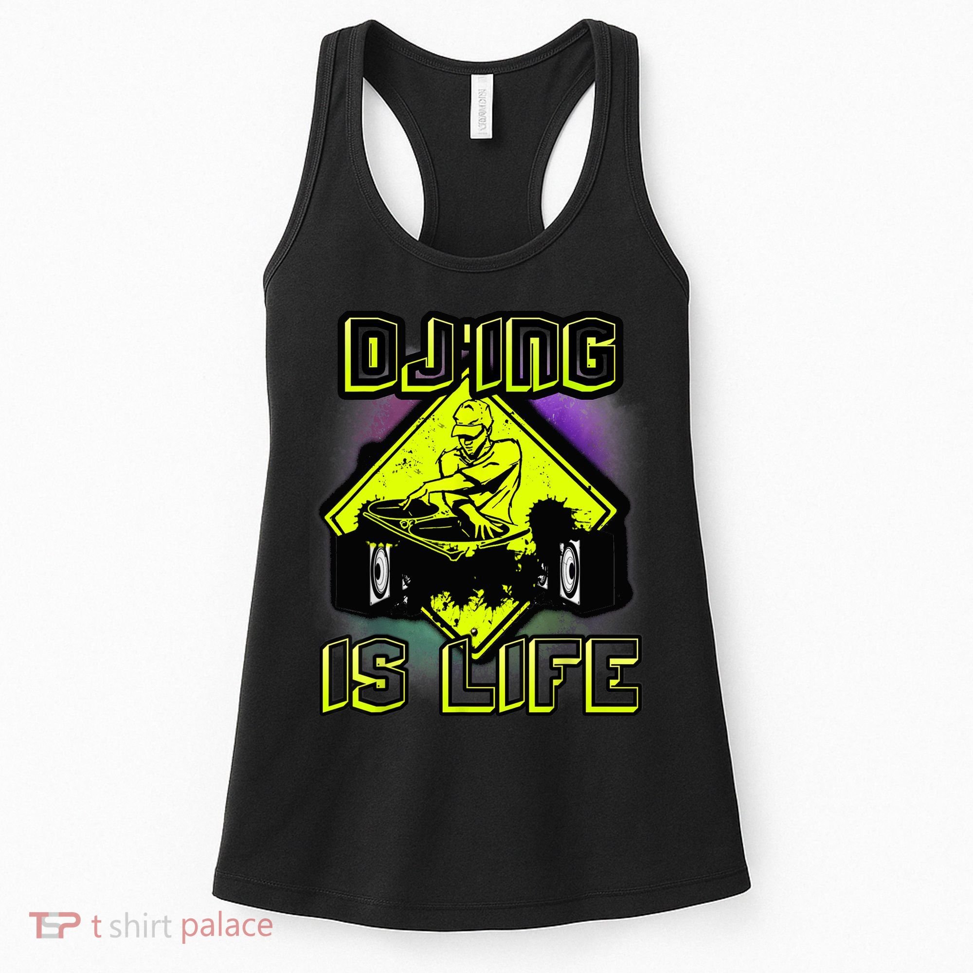 DJ'ING IS LIFE FOR A DJ DJ GEAR Women's Tank Top