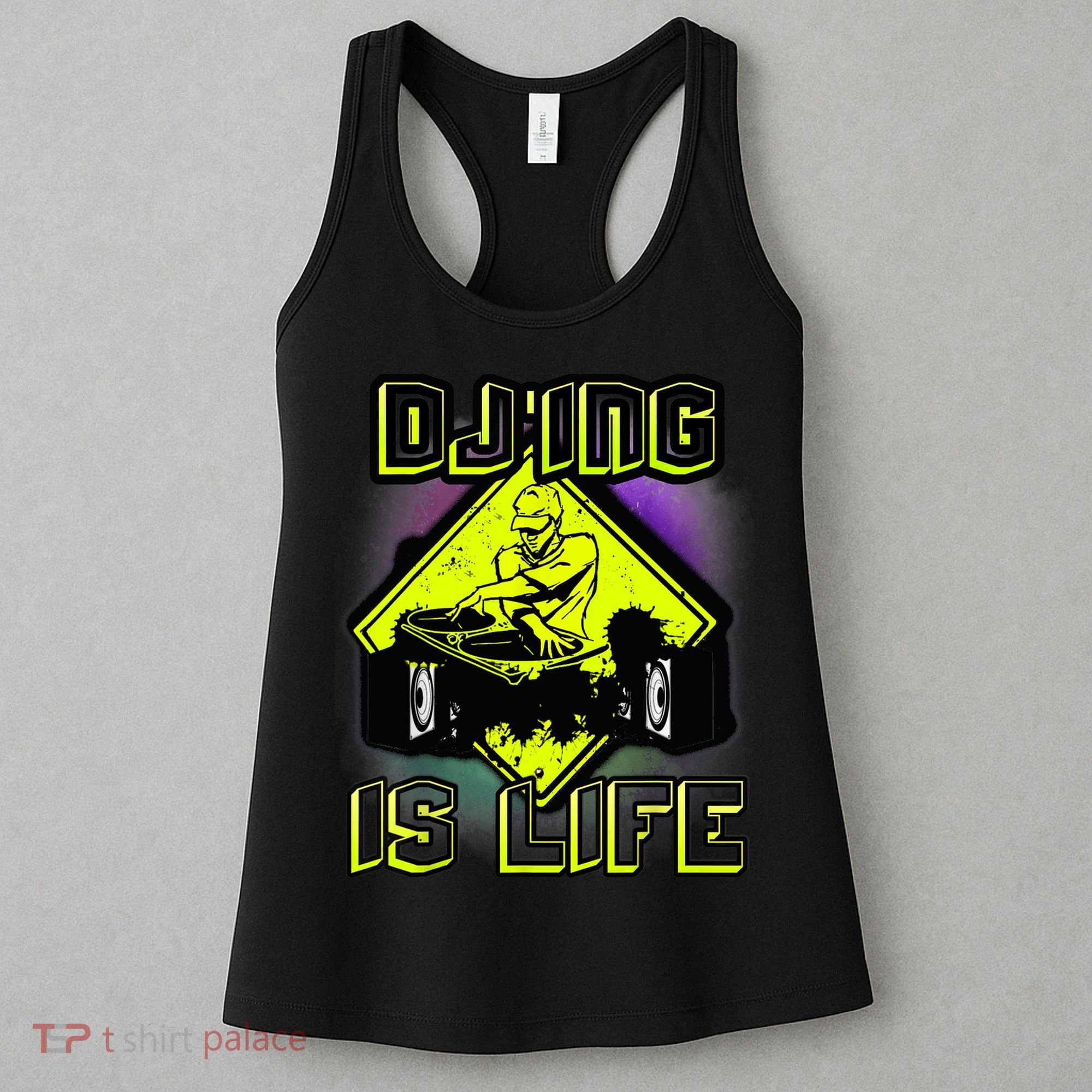 DJ'ING IS LIFE FOR A DJ DJ GEAR Women's Tank Top