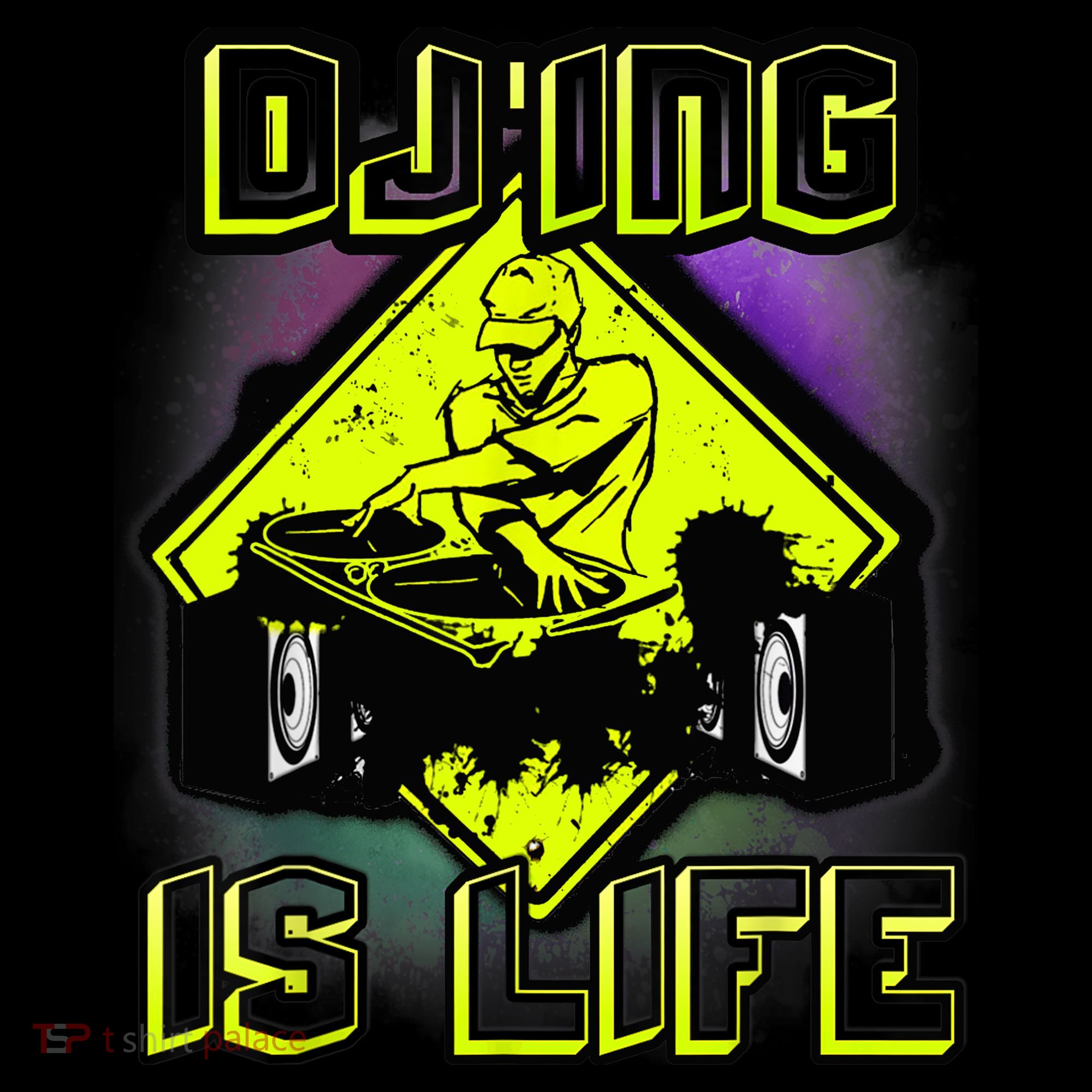DJ'ING IS LIFE FOR A DJ DJ GEAR Baby Bodysuit