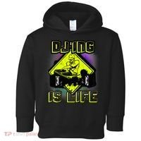 DJ'ING IS LIFE FOR A DJ DJ GEAR Toddler Hoodie thumb 0