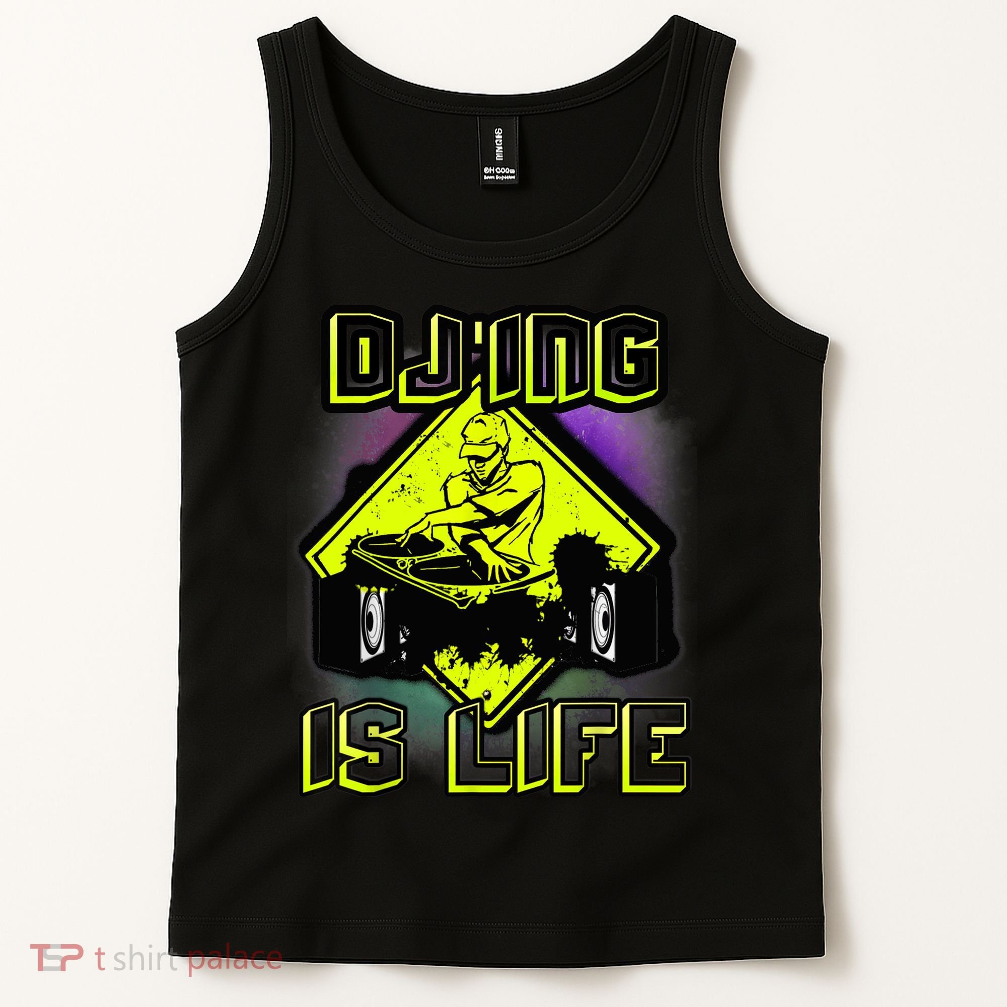 DJ'ING IS LIFE FOR A DJ DJ GEAR Tank Top