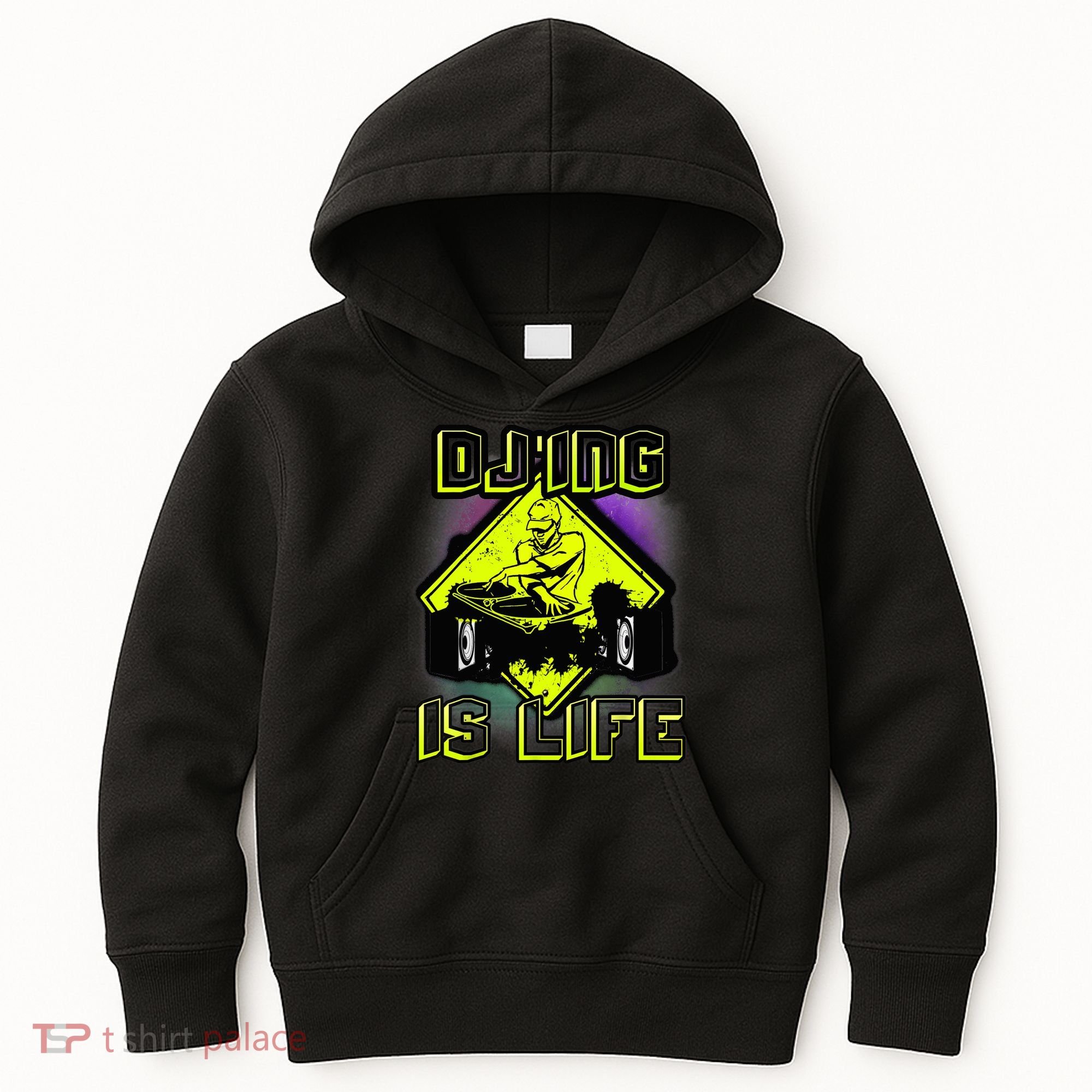 DJ'ING IS LIFE FOR A DJ DJ GEAR Kids Hoodie